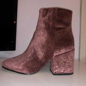 Sam Edelman Velvet High Heel Booties